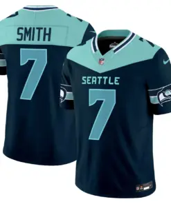 Seattle Seahawks Nike Vapor Limited Stitched Jersey - Navy - Image 3