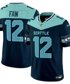 Seattle Seahawks Nike Vapor Limited Stitched Jersey - Navy - Image 7