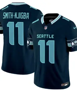 Seattle Seahawks Nike Vapor Limited Stitched Jersey - Navy - Image 8