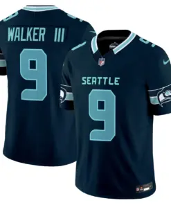 Seattle Seahawks Nike Vapor Limited Stitched Jersey - Navy - Image 12