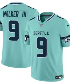 Seattle Seahawks Nike Vapor Limited Stitched Jersey - Navy - Image 19