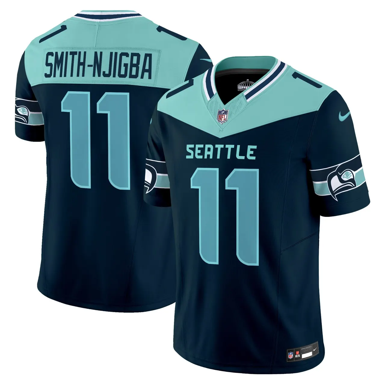 Seattle Seahawks Nike Vapor Limited Stitched Jersey - Navy