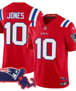 New England Patriots Nike Massachusetts Patch Vapor Stitched Jersey - Navy - Image 23