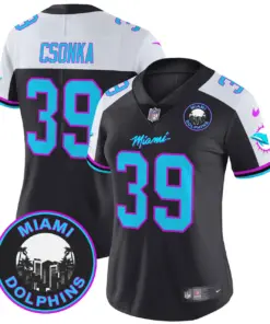 Tua Tagovailoa Miami Dolphins Nike Women's Vice Vapor Limited Stitched Jersey V3 - Black - Image 7
