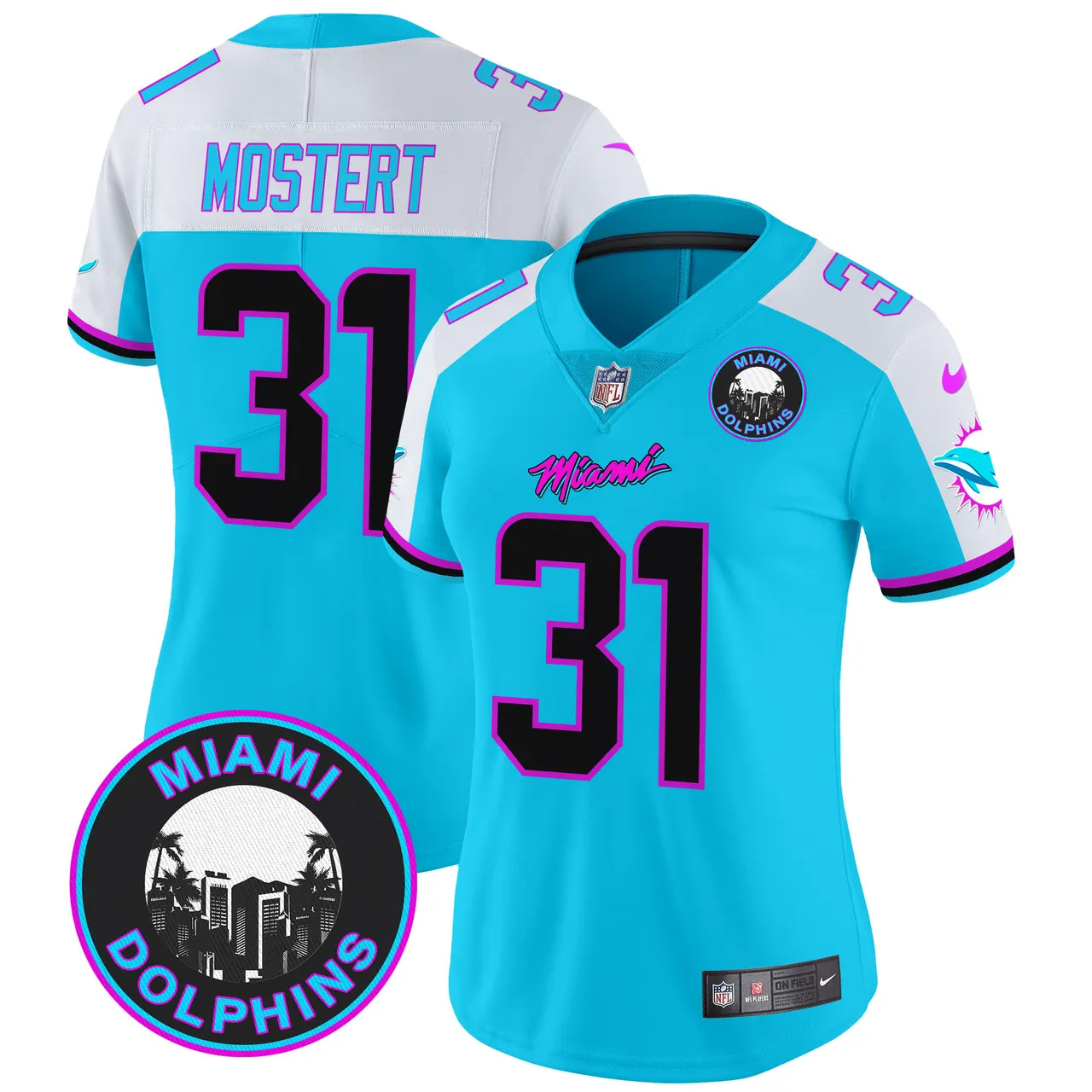 Tua Tagovailoa Miami Dolphins Nike Women's Vice Vapor Limited Stitched Jersey V3 - Black - Image 12