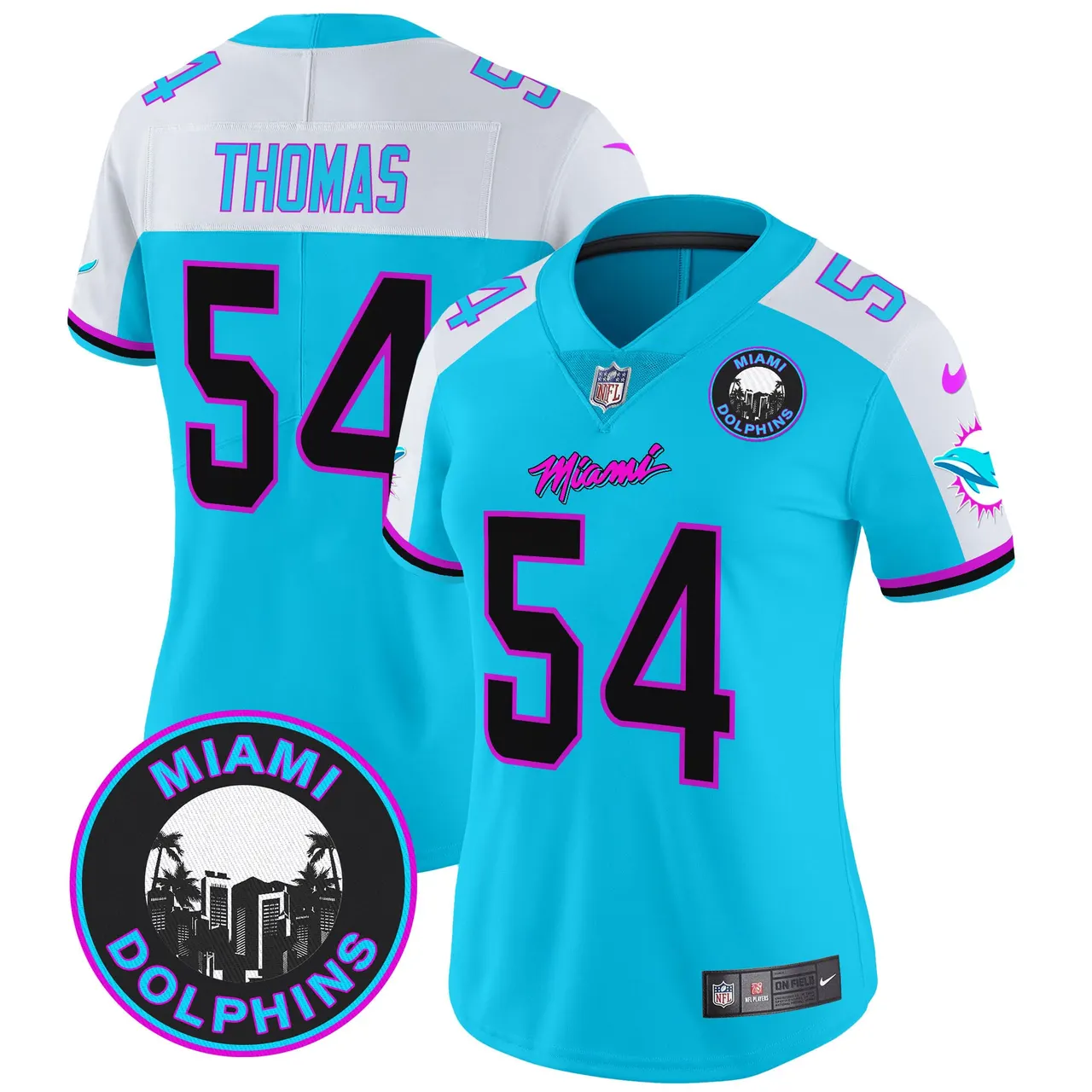 Tua Tagovailoa Miami Dolphins Nike Women's Vice Vapor Limited Stitched Jersey V3 - Black - Image 14