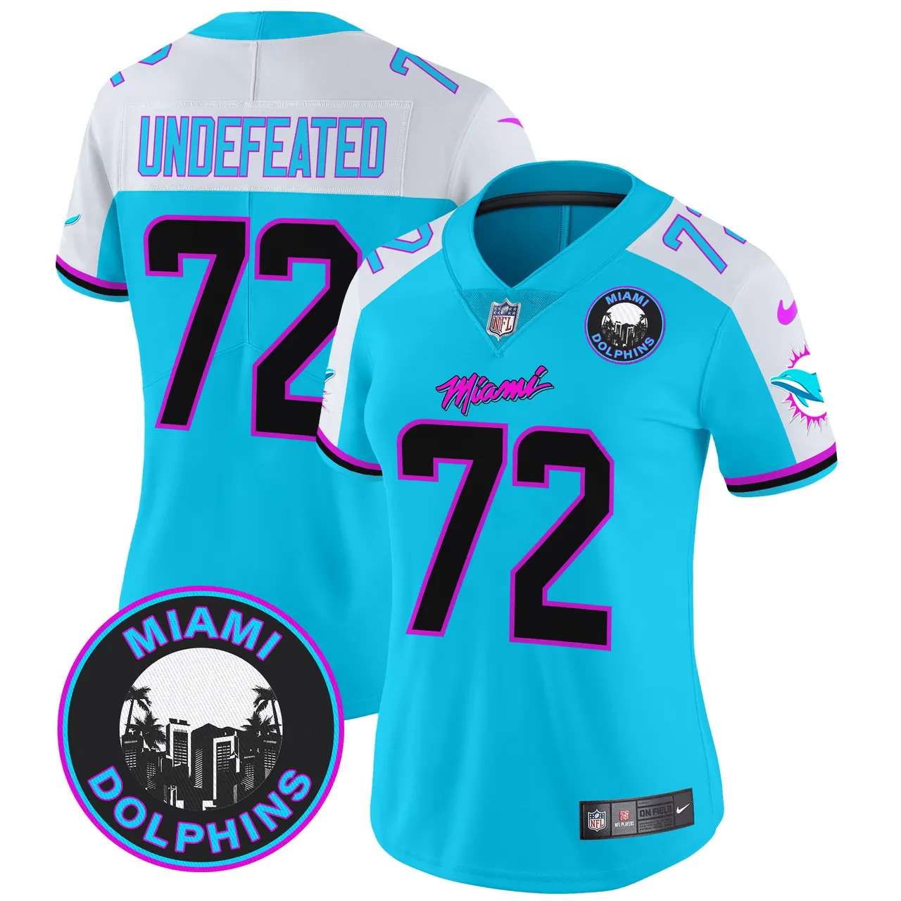 Tua Tagovailoa Miami Dolphins Nike Women's Vice Vapor Limited Stitched Jersey V3 - Black - Image 16