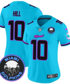 Tua Tagovailoa Miami Dolphins Nike Women's Vice Vapor Limited Stitched Jersey V3 - Black - Image 19