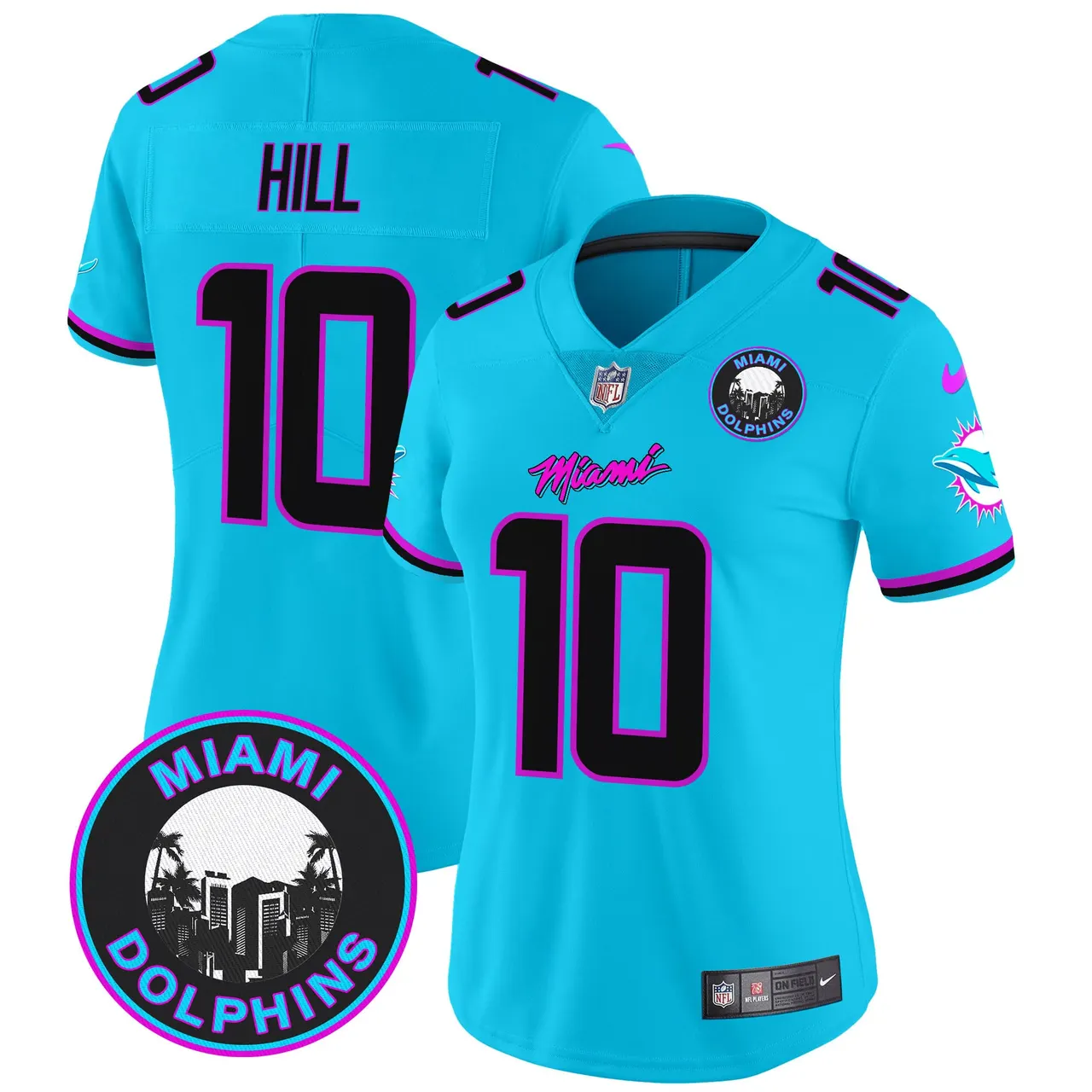 Tua Tagovailoa Miami Dolphins Nike Women's Vice Vapor Limited Stitched Jersey V3 - Black - Image 19