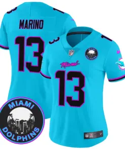 Tua Tagovailoa Miami Dolphins Nike Women's Vice Vapor Limited Stitched Jersey V3 - Black - Image 21