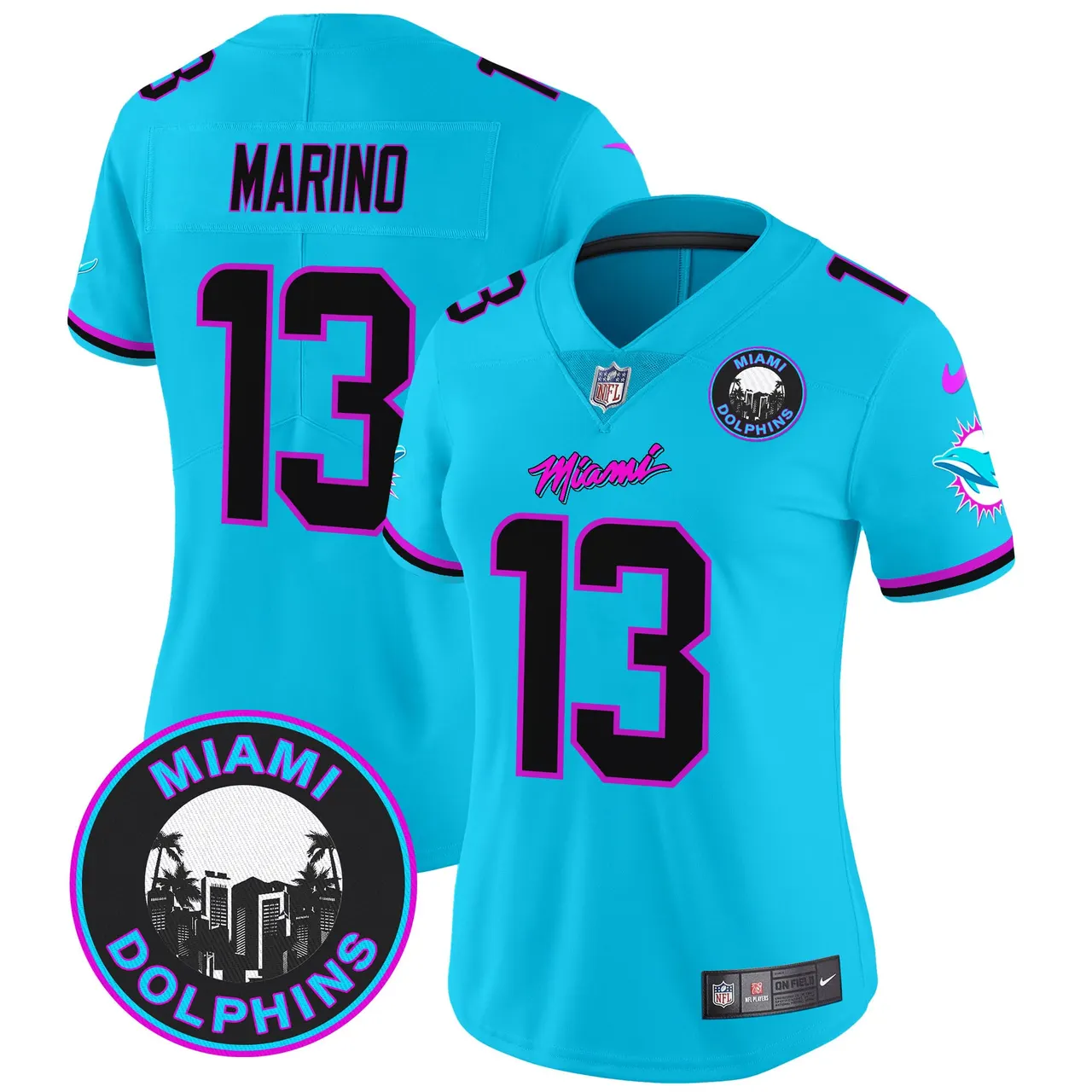 Tua Tagovailoa Miami Dolphins Nike Women's Vice Vapor Limited Stitched Jersey V3 - Black - Image 21