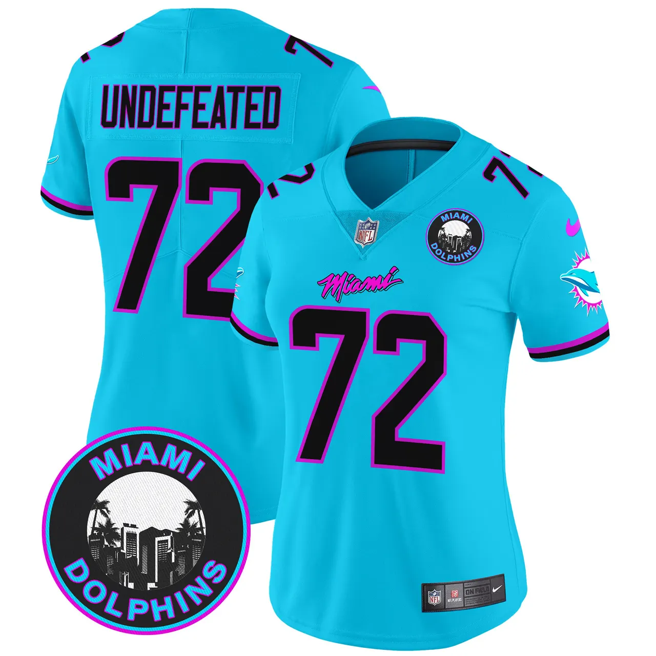 Tua Tagovailoa Miami Dolphins Nike Women's Vice Vapor Limited Stitched Jersey V3 - Black - Image 24