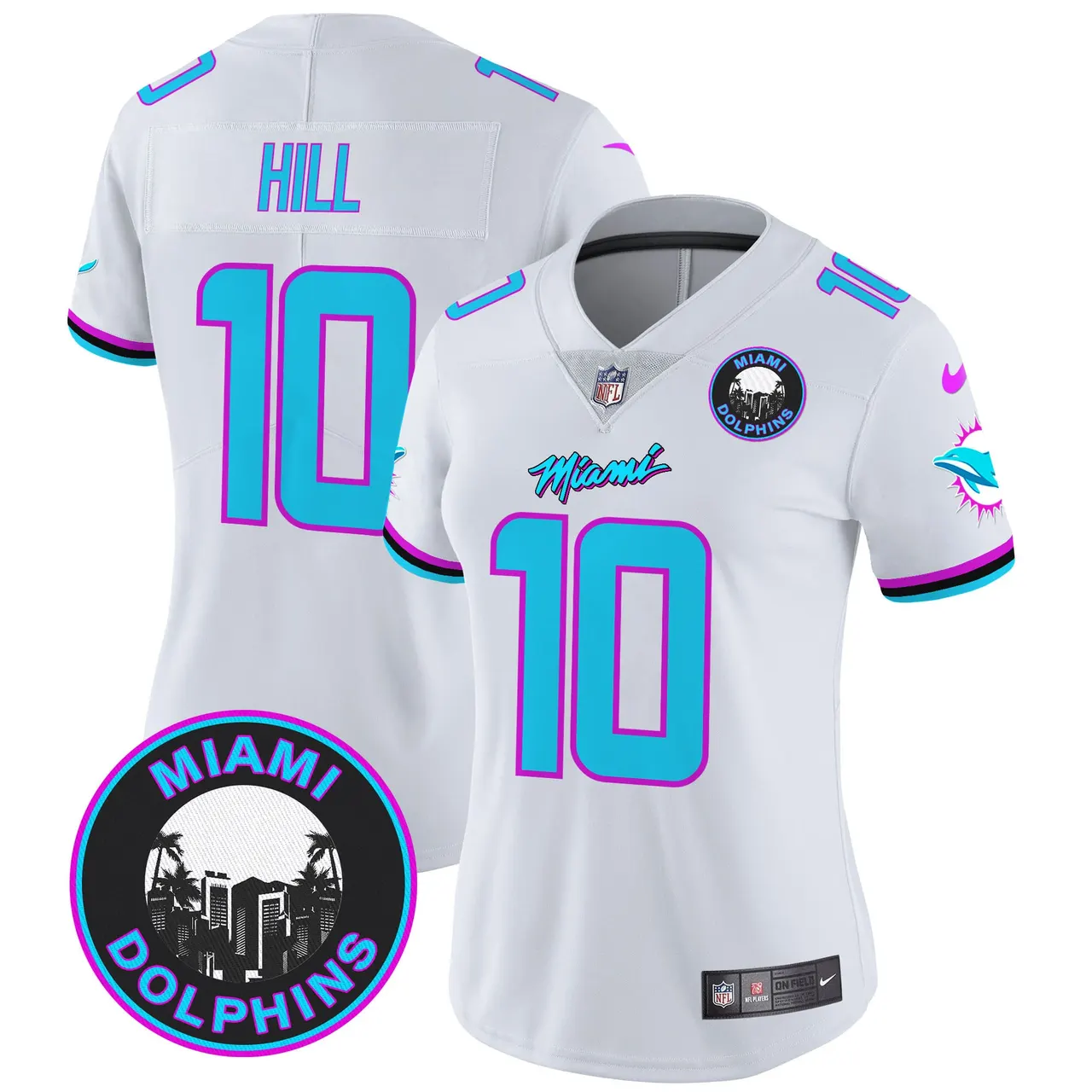 Tua Tagovailoa Miami Dolphins Nike Women's Vice Vapor Limited Stitched Jersey V3 - Black - Image 27