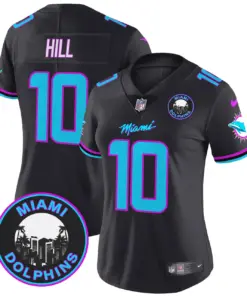 Tua Tagovailoa Miami Dolphins Nike Women's Vice Vapor Limited Stitched Jersey V3 - Black - Image 35
