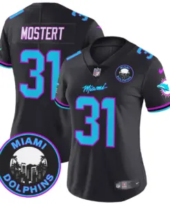 Tua Tagovailoa Miami Dolphins Nike Women's Vice Vapor Limited Stitched Jersey V3 - Black - Image 36