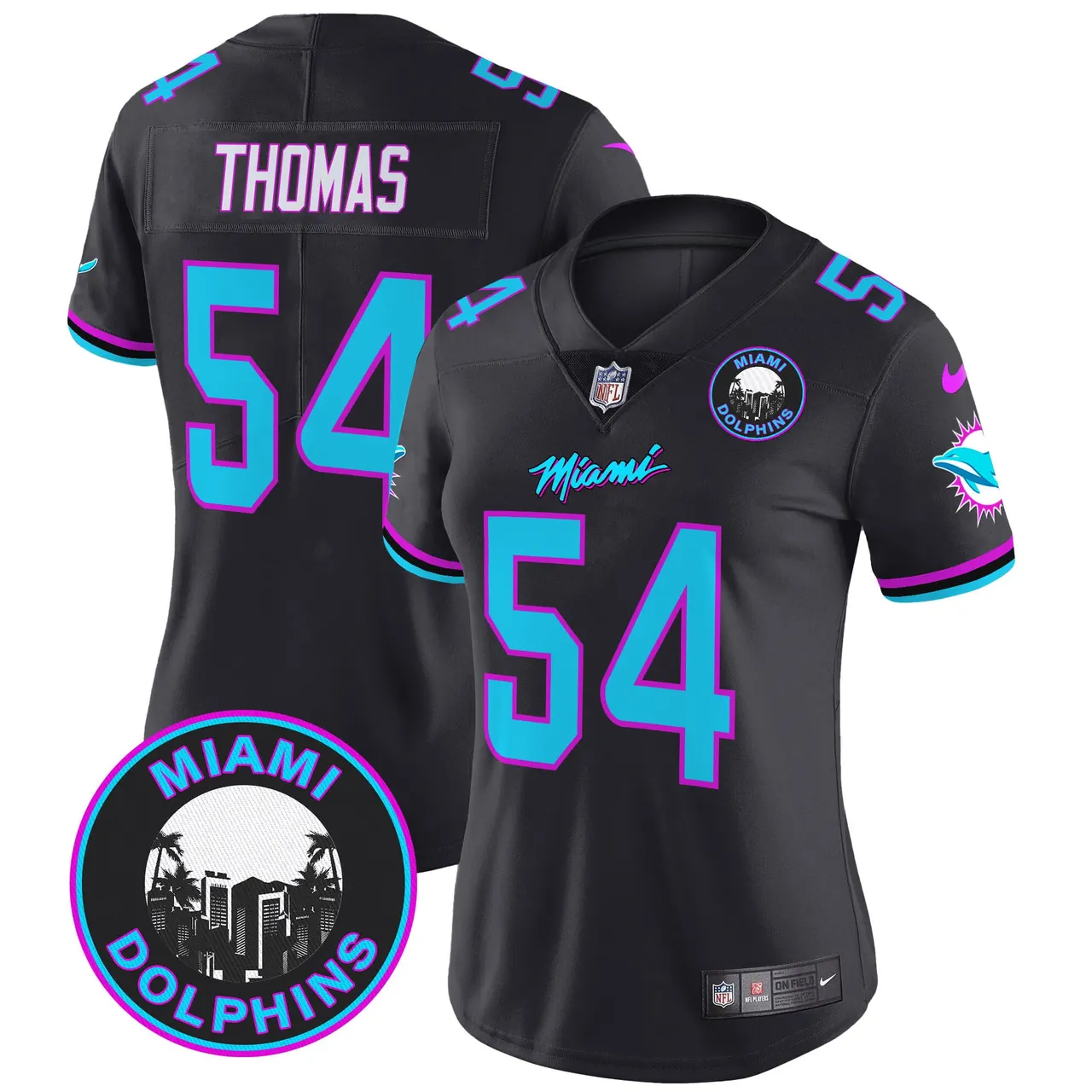 Tua Tagovailoa Miami Dolphins Nike Women's Vice Vapor Limited Stitched Jersey V3 - Black - Image 38