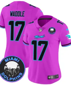 Tua Tagovailoa Miami Dolphins Nike Women's Vice Vapor Limited Stitched Jersey V3 - Black - Image 42