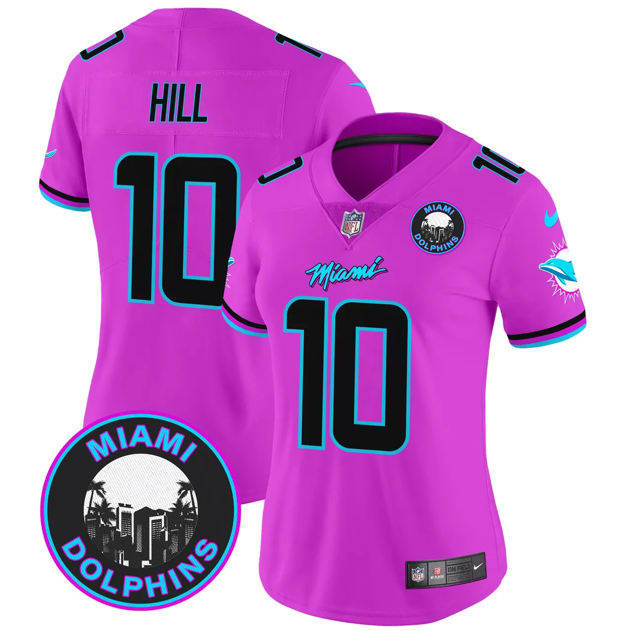 Tua Tagovailoa Miami Dolphins Nike Women's Vice Vapor Limited Stitched Jersey V3 - Black - Image 43