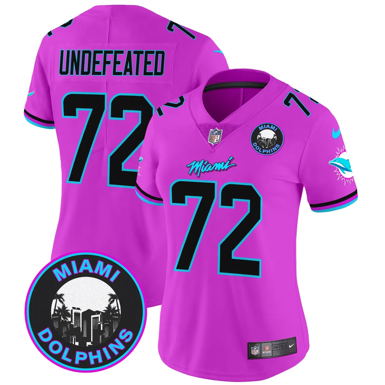 Tua Tagovailoa Miami Dolphins Nike Women's Vice Vapor Limited Stitched Jersey V3 - Black - Image 48