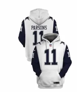 Micah Parsons Dallas Cowboys Nike Pullover Hoodie - White