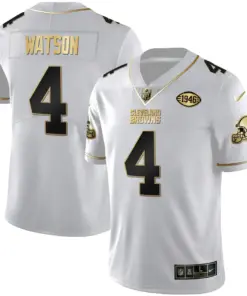 Cleveland Browns Nike Split Vapor Limited Stitched Jersey - White - Image 4