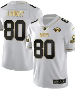 Cleveland Browns Nike Split Vapor Limited Stitched Jersey - White - Image 5