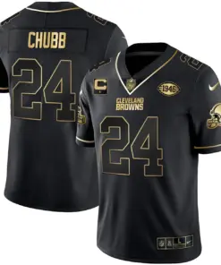 Cleveland Browns Nike Split Vapor Limited Stitched Jersey - White - Image 7