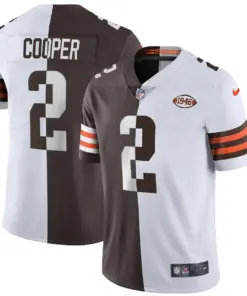 Cleveland Browns Nike Split Vapor Limited Stitched Jersey - White - Image 15