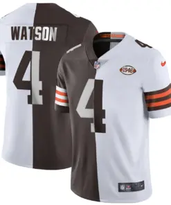Cleveland Browns Nike Split Vapor Limited Stitched Jersey - White - Image 16