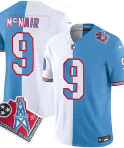 Tennessee Titans Nike 1997 Throwback Vapor Limited Stitched Jersey Henry - White - Image 21
