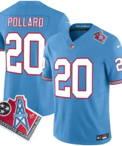 Tennessee Titans Nike 1997 Throwback Vapor Limited Stitched Jersey - Black - Image 21