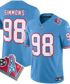 Tennessee Titans Nike 1997 Throwback Vapor Limited Stitched Jersey - Black - Image 24