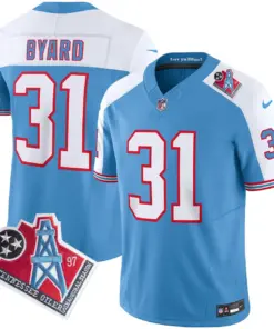 Tennessee Titans Nike 1997 Throwback Vapor Limited Stitched Jersey - Black - Image 35