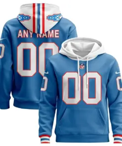 Tennessee Titans Nike Pullover Hoodie - Powder Blue