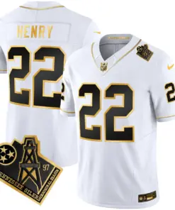 Tennessee Titans Nike 1997 Throwback Vapor Stitched Jersey - Black - Image 22