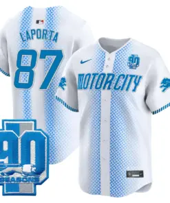 Detroit Lions Nike 90th Year Patch Vapor Premier Limited Stitched Jersey - Black - Image 14
