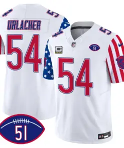 Chicago Bears Nike American Style Vapor Limited Stitched Jersey - White - Image 4