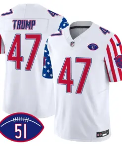 Chicago Bears Nike American Style Vapor Limited Stitched Jersey - White - Image 8