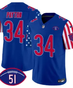 Chicago Bears Nike American Style Vapor Limited Stitched Jersey - White - Image 22