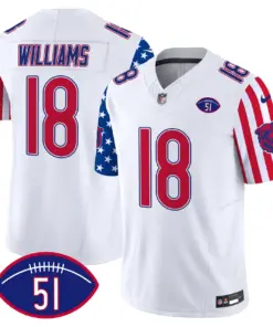 Chicago Bears Nike American Style Vapor Limited Stitched Jersey - White