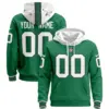 Philadelphia Eagles Nike Custom Stitched Pullover Hoodie - Kelly Green