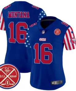 San Francisco 49ers Nike Women's American Style Vapor Limited Stitched Jersey - White - Image 30