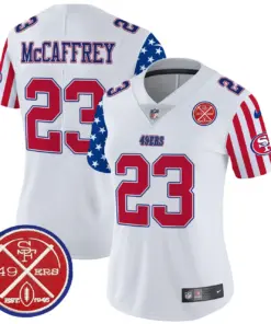 San Francisco 49ers Nike Women's American Style Vapor Limited Stitched Jersey - White