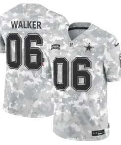 Walker Dallas Cowboys Nike 2024 Salute to Service Stitched Jersey - White