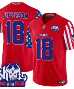Minnesota Vikings Nike American Style Vapor Limited Stitched Jersey - White - Image 12