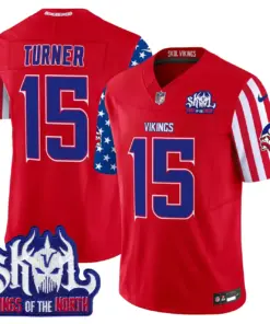 Minnesota Vikings Nike American Style Vapor Limited Stitched Jersey - White - Image 14