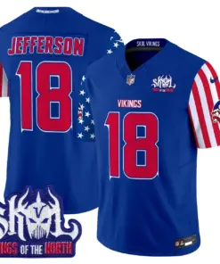 Minnesota Vikings Nike American Style Vapor Limited Stitched Jersey - White - Image 22