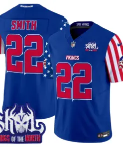 Minnesota Vikings Nike American Style Vapor Limited Stitched Jersey - White - Image 27