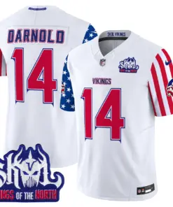 Minnesota Vikings Nike American Style Vapor Limited Stitched Jersey - White