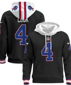 Buffalo Bills Nike 2024 Pullover Hoodie - Royal Blue - Image 10